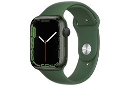 Smart saat Apple Watch Series 7, 41mm NFC Green Aluminum with Clover Sport Band (MKN03RB/A)