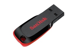 Fleş toplayıcı SanDisk Cruzer Blade 64GB (SDCZ50-064G-B35)