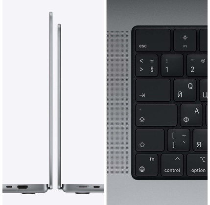 Apple MacBook Pro 16 M1 Pro/16/512 Space Gray (MK183RU/A)