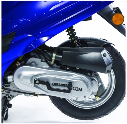 Moped MOON ZX50QT-7 BLUE