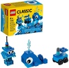 Konstruktor LEGO 11006 Kreativ mavi kərpiclər