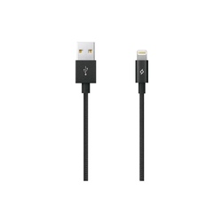 Kabel TTEC AlumiCable XL MFI Lightning Charge Data Cable Black 2M (2DKM03S)