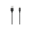 Kabel TTEC AlumiCable XL MFI Lightning Charge Data Cable Black 2M (2DKM03S)