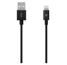 Kabel TTEC AlumiCable Lightning Charge data Cable BLACK MFI (2DKM02S)