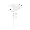 Adapter TTEC Quantum Travel Charger TYPE-C Lightning Cable WHITE (2SCM07B)