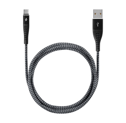 Kabel TTEC ExtremeCable Charge Data Cable Micro USB 1,5M BLACK (2DKX03MS)
