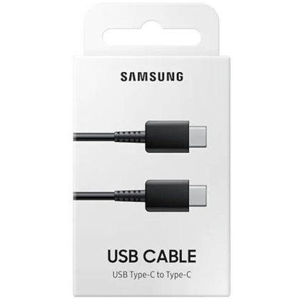 Kabel Samsung Type-C to Type-C 60W BLACK (EP-DA705BBRGRU)
