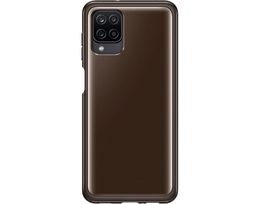 Çexol Samsung Galaxy A12 case Silicone Soft Clear Cover (EF-QA125TBEGRU)