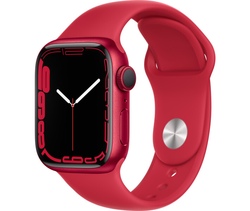 Smart saat Apple Watch Series 7 GPS, 45mm (PRODUCT)RED Aluminum Case (MKN93RB/A)