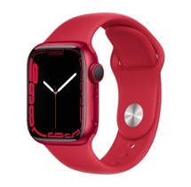 Smart saat Apple Watch Series 7 GPS, 41mm NFC (PRODUCT)RED Aluminum Case (MKN23RB/A)