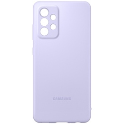 Çexol Samsung A52 Silicone Cover Violet (EF-PA525TVEGRU)