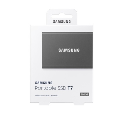 Samsung SSD USB 3.2 T7 500 GB TITAN (MU-PC500T/WW)