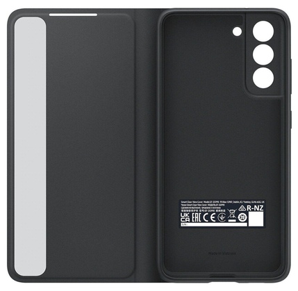 Çexol Samsung Smart Clear View Cover for Galaxy S21 FE Dark Gray (EF-ZG990CBEGRU)