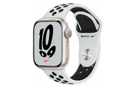 Smart saat Apple Watch Nike Series 7 GPS 41mm Starlight Aluminum Case (MKN33GK/A)