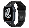 Smart saat Apple Watch Nike Series 7 GPS, 41mm NFC Midnight Aluminum Case (MKN43GK/A)