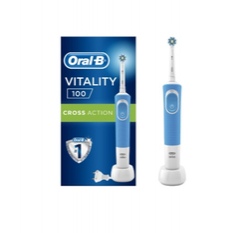 Elektrik diş fırçası Oral-B D100 Cross Action, Mavi
