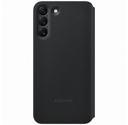 Çexol Samsung Smart Clear View Cover for S22+ BLACK (EF-ZS906CBEGRU)