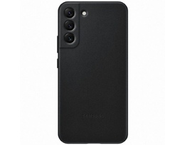 Çexol Samsung Leather Cover for S22+ BLACK (EF-VS906LBEGRU)
