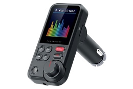 Adapter Powerology FM Transmitter Pro Car Charger - Fast Charging (6083749657432)