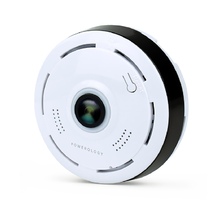 Powerology Wi-Fi Panoramic Camera Ultra Wide Angle Fisheye Lens - White (6083749659580)