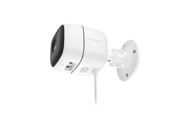 Powerology Camera WI-FI Smart Outdoor Camera 110 Wired Angle Lens WHITE (6083749659344)