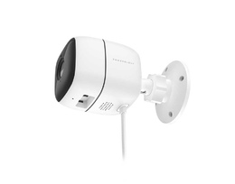 Powerology Camera WI-FI Smart Outdoor Camera 110 Wired Angle Lens WHITE (6083749659344)