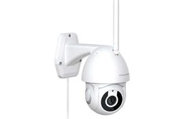 Powerology Wifi Smart Outdoor Camera 360 Horizontal and Vertical Movement - White (6083749659276)