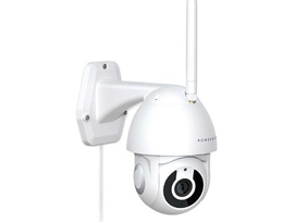 Powerology Wifi Smart Outdoor Camera 360 Horizontal and Vertical Movement - White (6083749659276)