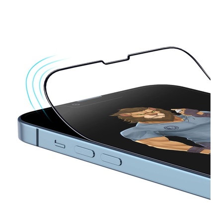 Qoruyucu şüşə Green 3D Armor HD Glass Screen Protector for iPhone 13 Pro Max - Clear (6935100157733)