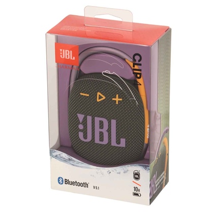 Portativ akustika JBL CLIP 4 Green