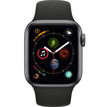 Smart saat Apple Watch 4 Series, 40mm Space Gray Black Sport Band (MU662LL/A)