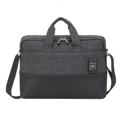 Notbuk üçün çanta RIVACASE 8831 black melange MacBook Pro and Ultrabook bag 15.6