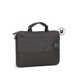 Notbuk üçün çanta RIVACASE 8823 black melange MacBook Pro and Ultrabook hard-shell case 13.3