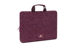 Notbuk üçün çanta RIVACASE 7913 burgundy red Laptop sleeve 13.3" with handles /12