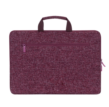 Notbuk üçün çanta RIVACASE 7913 burgundy red Laptop sleeve 13.3" with handles /12