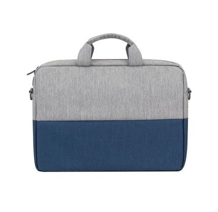 Notbuk üçün su keçirməyən çanta RIVACASE 7532 grey/dark blue anti-theft Laptop bag 15.6" / 6