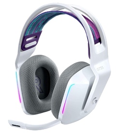 Simsiz qulaqlıq Logitech G733 Lightspeed RGB Wireless Gaming Headset, White