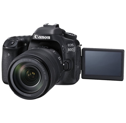 Fotoaparat Canon EOS 80D EF18-135IS USM (1263C040-N)