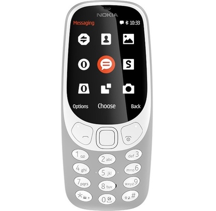 Telefon Nokia 3310 DS Grey (fənər + radio)