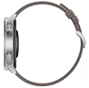 Smart saat HUAWEI GT 3 Pro 46mm NFC Light Titanium Case Gray Leather Strap (55028474)