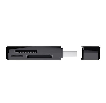 Kart oxuyucu Trust Nanga USB 2.0 Cardreader 21934
