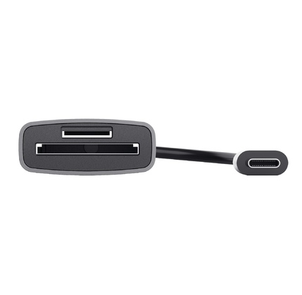 Kart oxuyucu Trust Dalyx Fast Aluminium USB Cardreader 24136