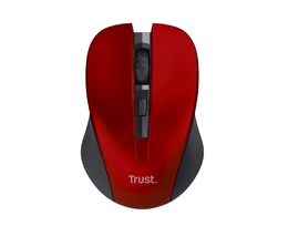 Simsiz kompüter siçanı Trust Mydo Silent Click Wireless Mouse - red (21871)