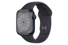 Smart saat Apple Watch Series 8, 41mm NFC Midnight Aluminium Case with Midnight Sport Band (MNP53RB/A)
