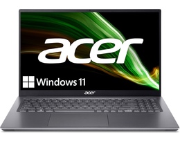 Notbuk Acer Swift X Laptop SFX16-51G-725M/16.1"FHD/Core i7-11390H/16GB/1TB SSD/GeForce RTX 3050Ti 4G/W11/SILVER (NX.AYLER.001)
