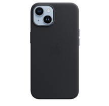 Çexol Apple iPhone 14 Leather Case with MagSafe - Midnight, MODEL A2906 (MPP43ZM/A)