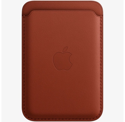 Çexol Apple iPhone Leather Wallet with MagSafe - Umber, MODEL A2688 (MPPX3ZM/A)