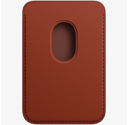 Çexol Apple iPhone Leather Wallet with MagSafe - Umber, MODEL A2688 (MPPX3ZM/A)