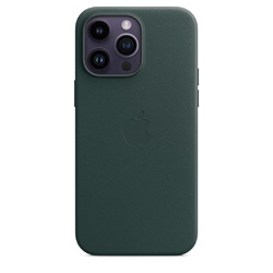 Çexol Apple iPhone 14 Pro Max Leather Case with MagSafe - Forest Green, MODEL A2909 (MPPN3ZM/A)