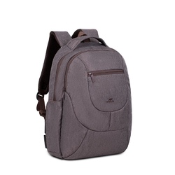 Notbuk üçün su keçirməyən çanta RIVACASE 7761 mocha Laptop backpack 15.6